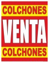 Colchones Venta Colchones SPANISH MATTRESS SALE Window Poster Sign 22x28